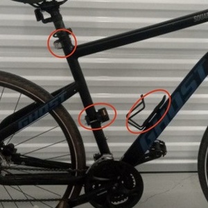 2017 Ghost Square Cross 3 Black and Blue