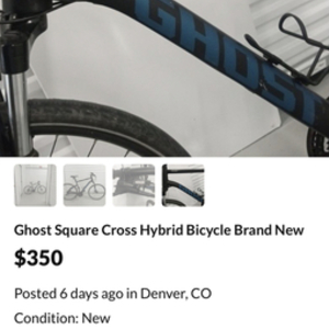 2017 Ghost Square Cross 3 Black and Blue
