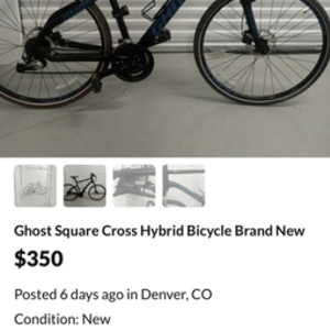 2017 Ghost Square Cross 3 Black and Blue