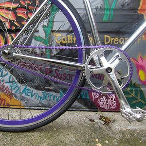 2013 Mission Bicycles Valencia Frame (chrome) Silver or Gray