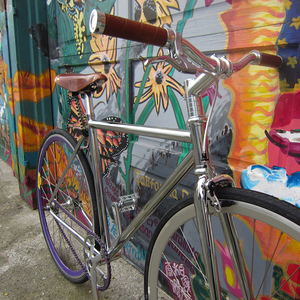 2013 Mission Bicycles Valencia Frame (chrome) Silver or Gray