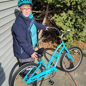 2021 Electra Step-Thru Bike Blue