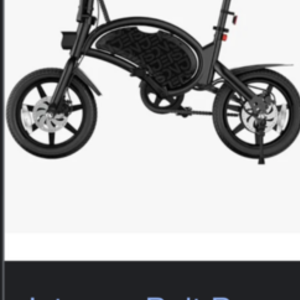 2022 Jetson Bolt Pro Foldable Bike Black