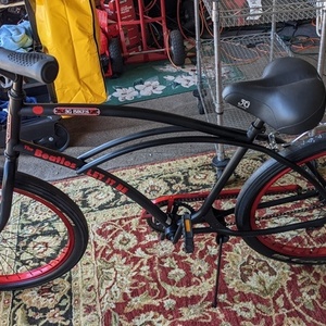 3G Beach Cruiser 24" or 26" Black