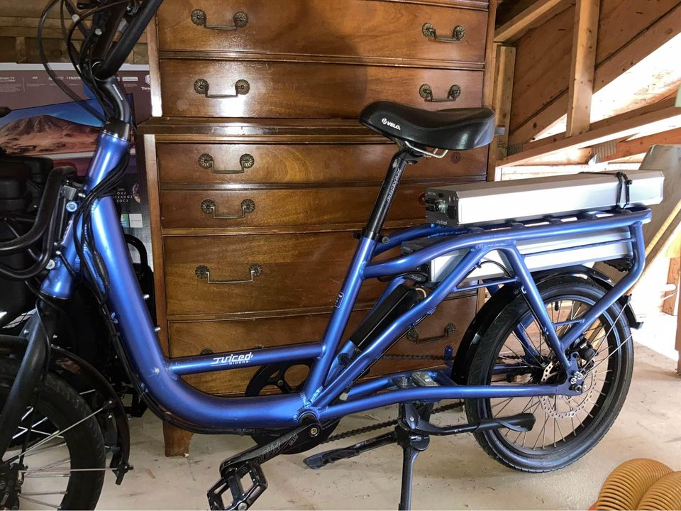 2016 Juiced Bikes ODK U500 V3 cargo bike (rear storage)