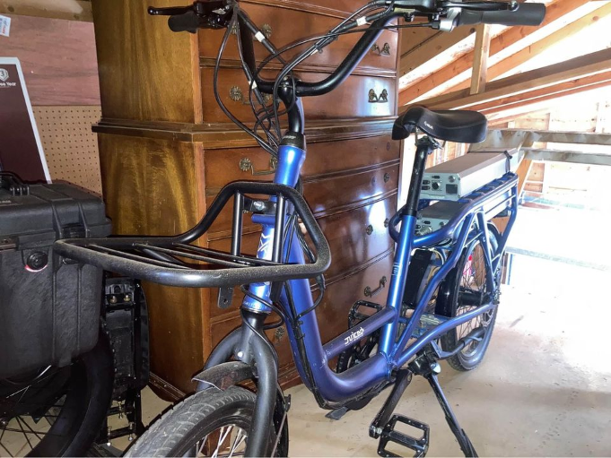 2016 Juiced Bikes ODK U500 V3 cargo bike (rear storage)