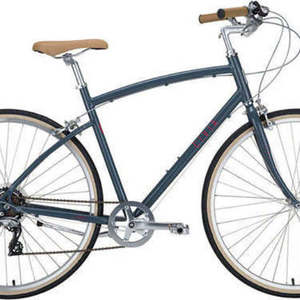 Civia Silver, gray or bare metal and Red