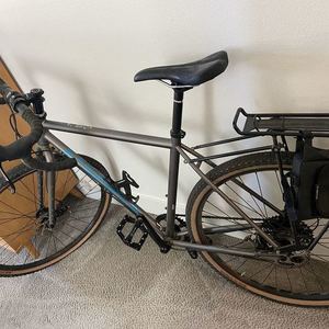 2021 Kona Rove DL Silver, gray or bare metal