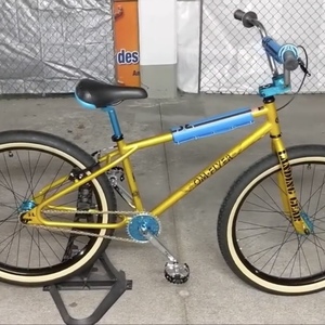 2021 SE Bikes OM FLYER Yellow or Gold and Blue