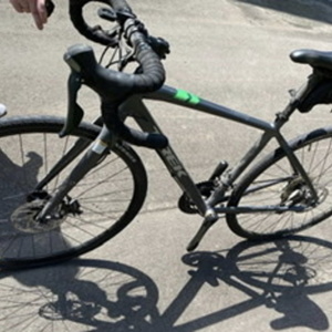 2017 Trek CrossRip 2, size 52 Silver, gray or bare metal and Green