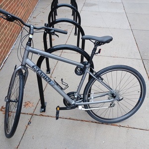 Marin Bikes Silver, gray or bare metal