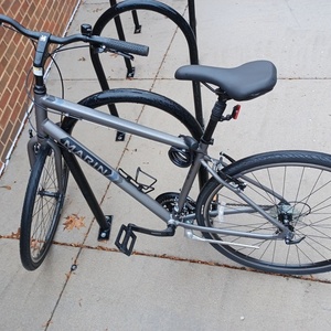 Marin Bikes Silver, gray or bare metal