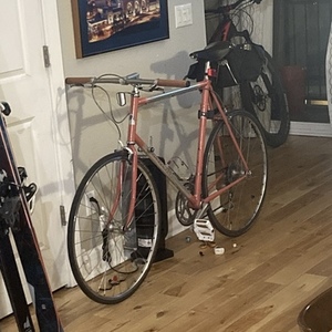 1989 Mangusta 3000 Pink and Silver, gray or bare metal