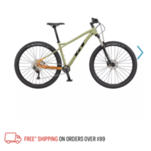 2021 GT Bicycles Green and Orange