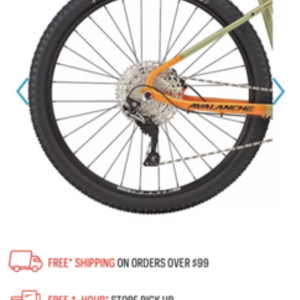 2021 GT Bicycles Green and Orange