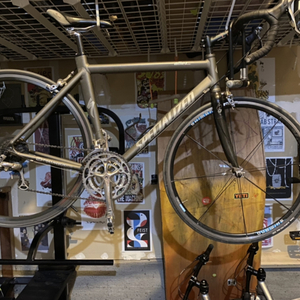 2010 Specialized Allez Triple Silver, gray or bare metal