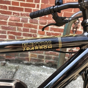 2021 Detroit Bikes E-Sparrow Black