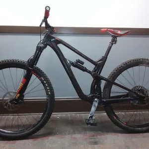 2018 Intense Carbine Red and Blue