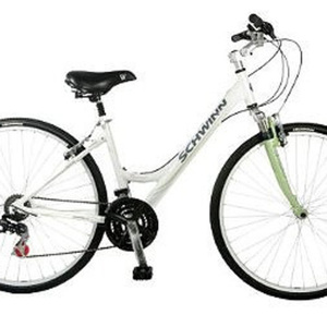 2011 Schwinn 700C ladies trailway hybrid White and Green