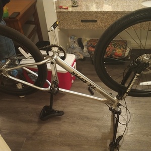 2021 SE Bikes Silver, gray or bare metal