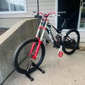 2011 Trek Session 8 Black, Red, and White