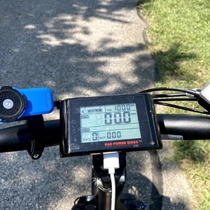 2021 Rad Power Bikes Mini ST White and Orange