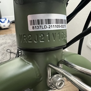 2022 Rad Power Bikes RadRunner 2 Electric Utility Bike cargo bike (rear storage) Green