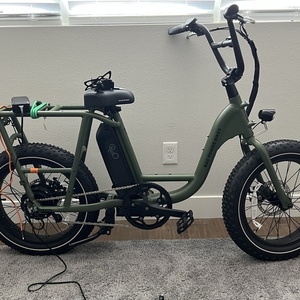 2022 Rad Power Bikes RadRunner 2 Electric Utility Bike cargo bike (rear storage) Green