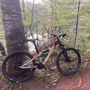 2021 Polygon Siskiu D5 Red and White