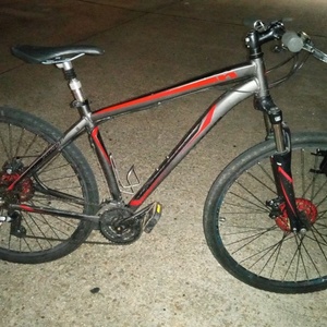 2021 Specialized Rockhopper Silver, gray or bare metal