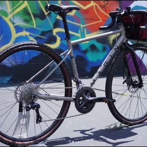 2022 Marin Bikes Four Corners Silver, gray or bare metal