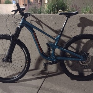 2020 Kona Process 134 DL Teal and Orange