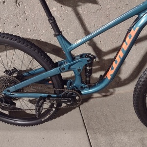 2020 Kona Process 134 DL Teal and Orange