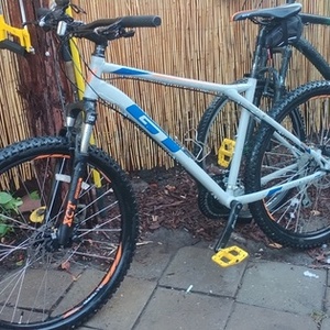 GT Bicycles Aggressor pro Silver, gray or bare metal