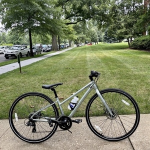 2022 Cannondale Quick Disc 5 Remixte Silver, gray or bare metal and Green