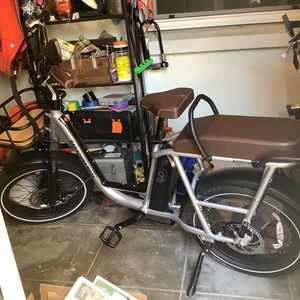 2022 Rad Power Bikes Rad Runner Plus Silver, gray or bare metal