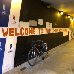 2014 Cannondale Quick 4 Blue and White