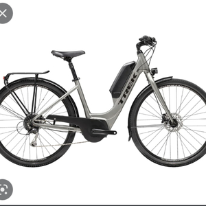 2022 Trek Ebike step through Silver, gray or bare metal