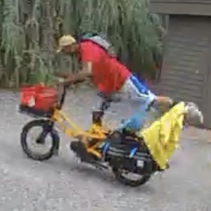 2019 Tern GSD S00 cargo bike (rear storage) Yellow or Gold