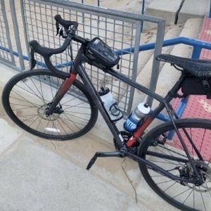 2021 Masi Vincere Tiagra Black, Red, and Silver, gray or bare metal