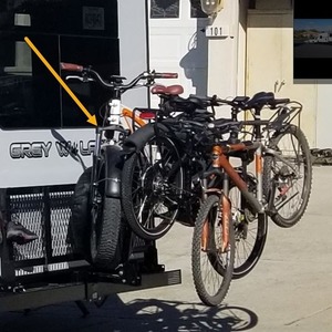 2018 Rad Power Bikes Fat Tire Rad Rover cargo bike (rear storage) White