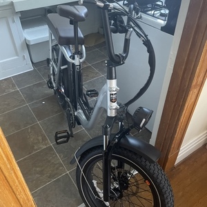 2022 Rad Power Bikes Radrunner Plus Silver, gray or bare metal