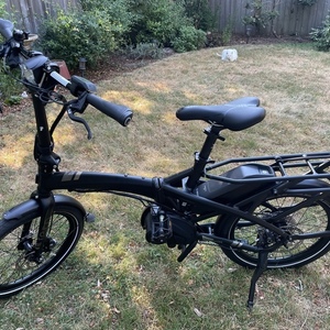 Tern Vektron S10 Electric Folding Bike Black