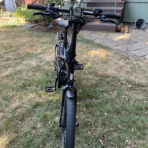 Tern Vektron S10 Electric Folding Bike Black