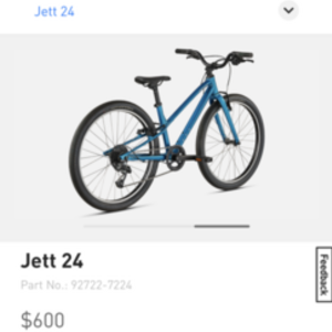 2021 Specialized Jett 24 Teal