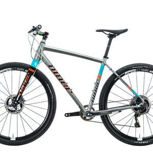 2019 Niner RLT 9 Silver, gray or bare metal