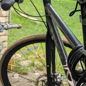 2010 Trek Valencia Black and Silver, gray or bare metal