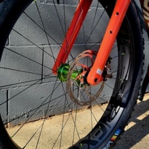 2022 Salsa Beargrease Orange and Brown
