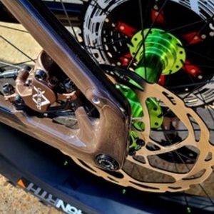 2022 Salsa Beargrease Orange and Brown
