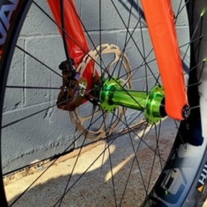 2022 Salsa Beargrease Orange and Brown